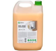 Мыло жидкое 5 кг (крем-мыло) Milana Молоко и мед . РФ