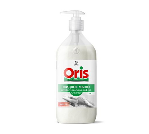 Мыло жидкое 1л ORIS с антибактериальным эффектом, РФ