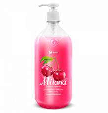 Мыло жидкое 1л  Milana (крем-мыло) Спелая черешня, РФ