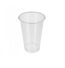 Стакан коктейльный 400 мл, Шейкер прозрачный ПЭТ, 50 шт./уп., РФ