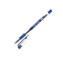 Ручка шариковая синяя Linc Glycer 0,7мм, 142мм стержень, корпус прозрачный, синий,масл . Индия