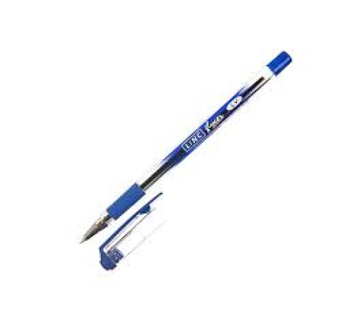 Ручка шариковая синяя Linc Glycer 0,7мм, 142мм стержень, корпус прозрачный, синий,масл . Индия