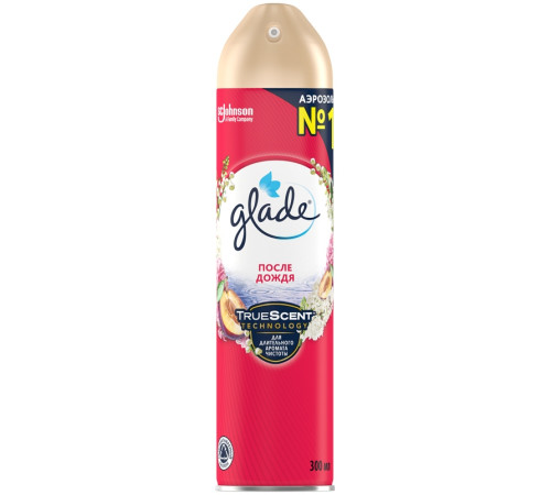 Освежитель воздуха Glade После дождя 300мл, РФ