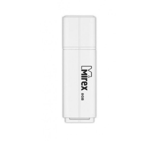 USB флэш-накопитель 8 ГБ Mirex LINE WHITE 8GB (ecopack), Китай