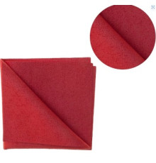 Салфетка универсальная микрополимер PVA/PU 40*40 см, красная,310г/м2 РФ