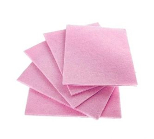 Салфетка вискоза 32*38 см  унив,ONE SERVICE 1 шт. цвет розовая, РФ