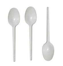 Ложка столовая (компакт)  белая 165 мм,(100шт/упак)РФ