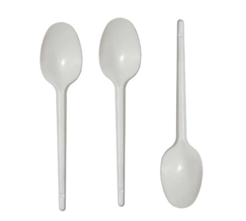 Ложка столовая (компакт)  белая 165 мм,(100шт/упак)РФ