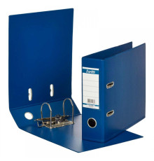 Папка-регистратор А5, 70мм, горизонтальная,  Bantex 1453-01, цв. т-синий, РФ