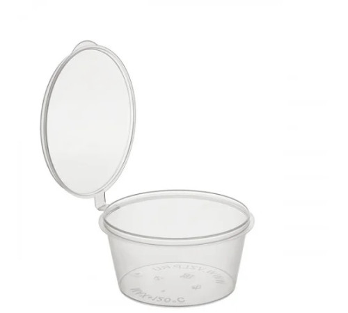 Соусник с крышкой 50 мл ПЭТ (80шт/упак), РФ