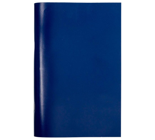 Тетрадь А4, 96л, клетка скоба обл.бумвинил синий, Workmate, Россия