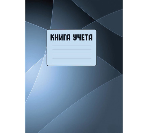 Тетрадь А4, для записей 96 листов, серо-голубая, РБ