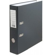 Папка регистратор А4 ПВХ OfficeStyle серый 70 мм, РФ