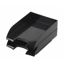 Лоток горизонтальный пласт. черный непрозрачный Бизнес, РБ