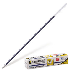 Стержень 150 мм шариковый BRAUBERG, евронаконечник, 1мм, 170174, синий (100). РФ