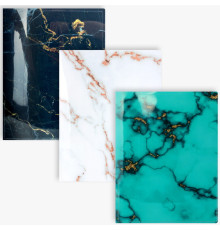 Папка с зажимом и карманом А4 Marble цвет мрамор ассорти, шир 2см. Армения