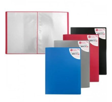 Папка 30 файл пластиковая ассорти. РФ