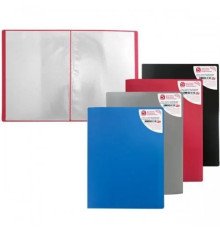 Папка 30 файл пластиковая ассорти. РФ