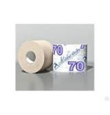 Туалетная бумага однослойная неокрашеная 70м  (15 рул/уп) РБ