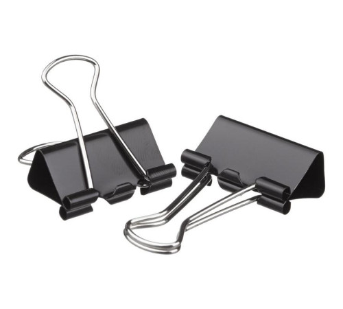 Зажим для бумаг 25 мм OF , 12 шт, Китай