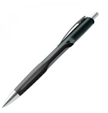 Ручка шарик/автомат черный стер.,Luxor "Xonox I" 0,7 мм пласт.корп.,прозр. Китай