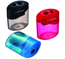 Точилка с контейн. пласт Silwerhof 2 отв/РФ