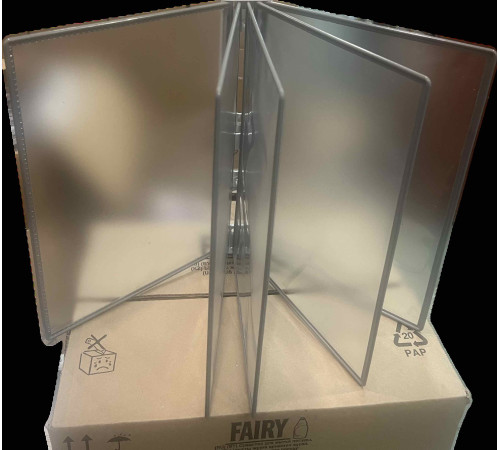 Система перекидная цв серый (крепление+5 рамок-файлов).РБ