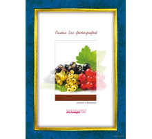 Рамка пластик. со стеклом 30*40, А3, 202/444- СИНИЙ мрамор. РБ