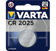 Батарейка CR 2025 Varta  BLI 1, 2шт/упак Китай