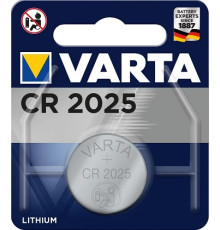Батарейка Varta CR 2025 BLI 1, 2шт/упак Китай