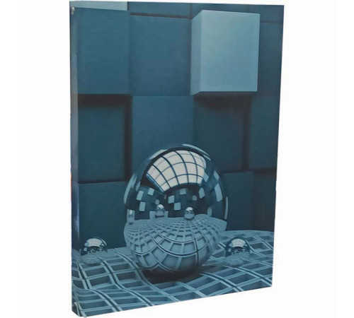 Тетрадь А4,80 л, с кольцевым механизмом,  для записей, твёрдая ламинированная обл., РБ