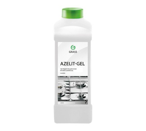 1000 мл Средство чист. для плит, духовок, грилей Grass AZELIT ГЕЛЬ  от жира,нагара,копоти, РФ