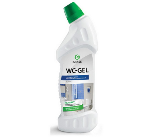 750 мл Средство чистящее д/туалета и ванных комнат анти-ржавчина Grass "WC-gel", Россия
