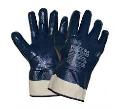 Перчатки нитриловые манжет-крага полный облив,1/12/120 (2-х слойн), р-р 11, Китай