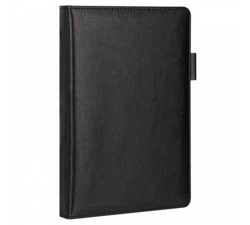 Ежедневник  А5 недатир., 180л., 143 х 210 мм, Deli, черный, искус. кожа, Китай