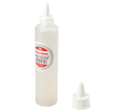 Клей силикатный 110 г, BRAUBERG РФ