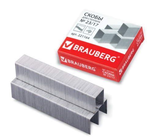 Скоба № 23/17 Кангаро (1000 шт.), 23/17H. Литва