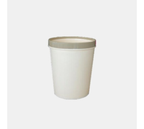 Корзина для д/бумаг, 9л. пласт., круглое,  цвет бежевый, Туркменистан