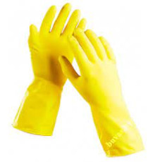 Перчатки латексные хозяйственные  XL/240 ТМ ASN, РФ