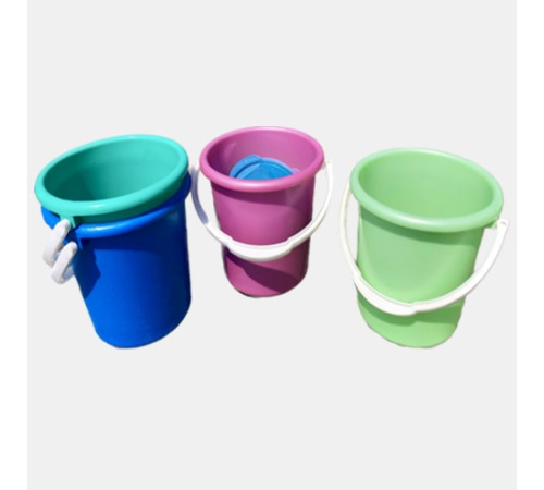 Ведро 10л пластик цветное, Туркменистан
