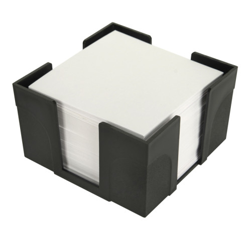 Блок для записей 85х85х50мм  в чёрном боксе пласт., "Эсир", РБ