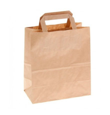 Пакет бумажный крафт 320*200*370 мм, кручёная. ручка, РФ