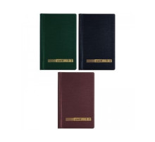 Визитница настольная OfficeSpace на 96 визиток, (110*190мм) ассорти ПВХ, РФ