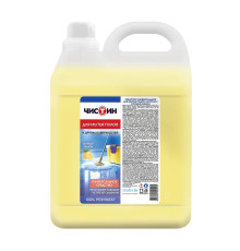5000мл Средство для мытья полов Чистин "Сочный лимон", 5л, РФ