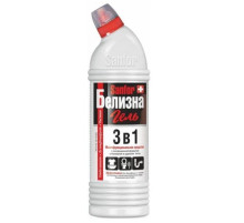1000 мл Средство чистящее Sanfor Белизна гель 3 в 1,хлоросодержащее, щёл..РФ