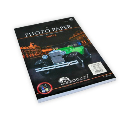 Фотобумага  A4, матовая, 100 г/м, 100л./упак,, одностор., Revcol,РФ