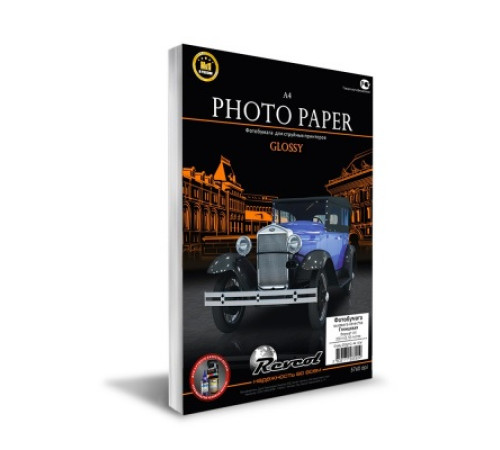 Фотобумага  A4, 200 г/м, 50л./упак, (глянц.), одностор., Revcol,РФ