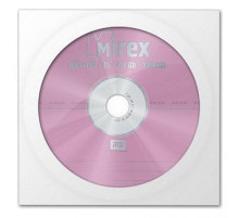 Диск DVD+RW Mirex 4.7Gb 4x в бумажном конверте с окном UL130022A4C, КИТАЙ