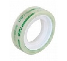 Клейкая лента (скотч) 12 мм*30м прозрачная 38мк (Deli), Китай