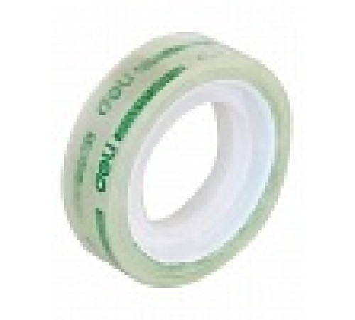 Клейкая лента (скотч) 12 мм*30м прозрачная 38мк (Deli), Китай